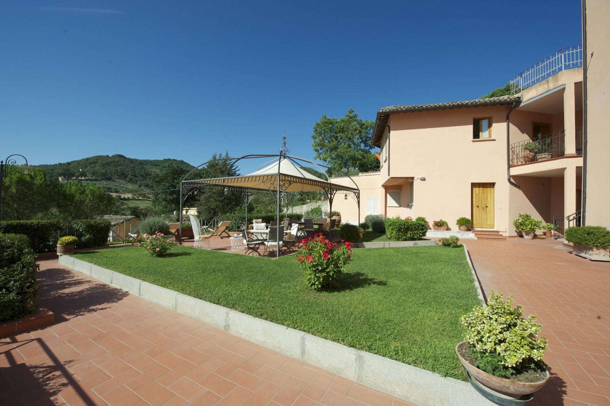 Albergo Villa Cristina Spoleto Eksteriør billede